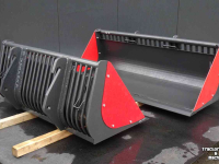 Skeleton buckets Hofstede Puinbak puin stenen tegel bak riek met inlegvel