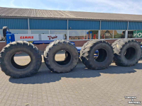 Wheels, Tyres, Rims & Dual spacers Michelin Mega X Bib 1050/50R32 (ref 4)