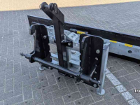 Rubber yard scraper Zocon 1.80 mtr Giant + 3-punts aansluiting / Rubberschuif / Modderschuif / Erfschuif / Mestschuif / Sneeuwschuif