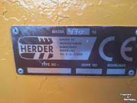 Flail mower Herder KMRW150 Klepelmaaier