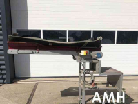 Conveyor  1800X350 MM TRANSPORTBAND / VLAKKE BAND / KISTENFÖRDERBAND