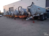 Slurry tank  Diverse Mesttanken 5 tot 8,5 kuub