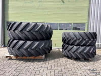 Wheels, Tyres, Rims & Dual spacers Michelin 650/65R42 en 540/65R30 op FENDT velgen