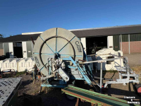 Irrigation hose reel Gecomi 90RH300 regenhaspel beregening regenkanon 300M 90mm Compleet!!