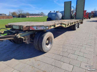 Ramp trailer  24 ton dieplader