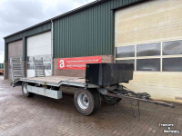 Low loader / Semi trailer  Dieplader draaikrans uitvoering