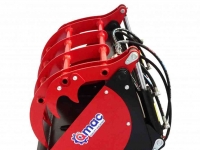 Silage Grabbucket / Grabfork Qmac Pelikaanbak / Pelikaangrijper 110 cm Compact
